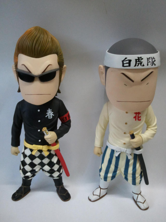 送料無料】クローズ＆WORST 福島限定 白虎隊フィギュア 坊屋春道＆月島