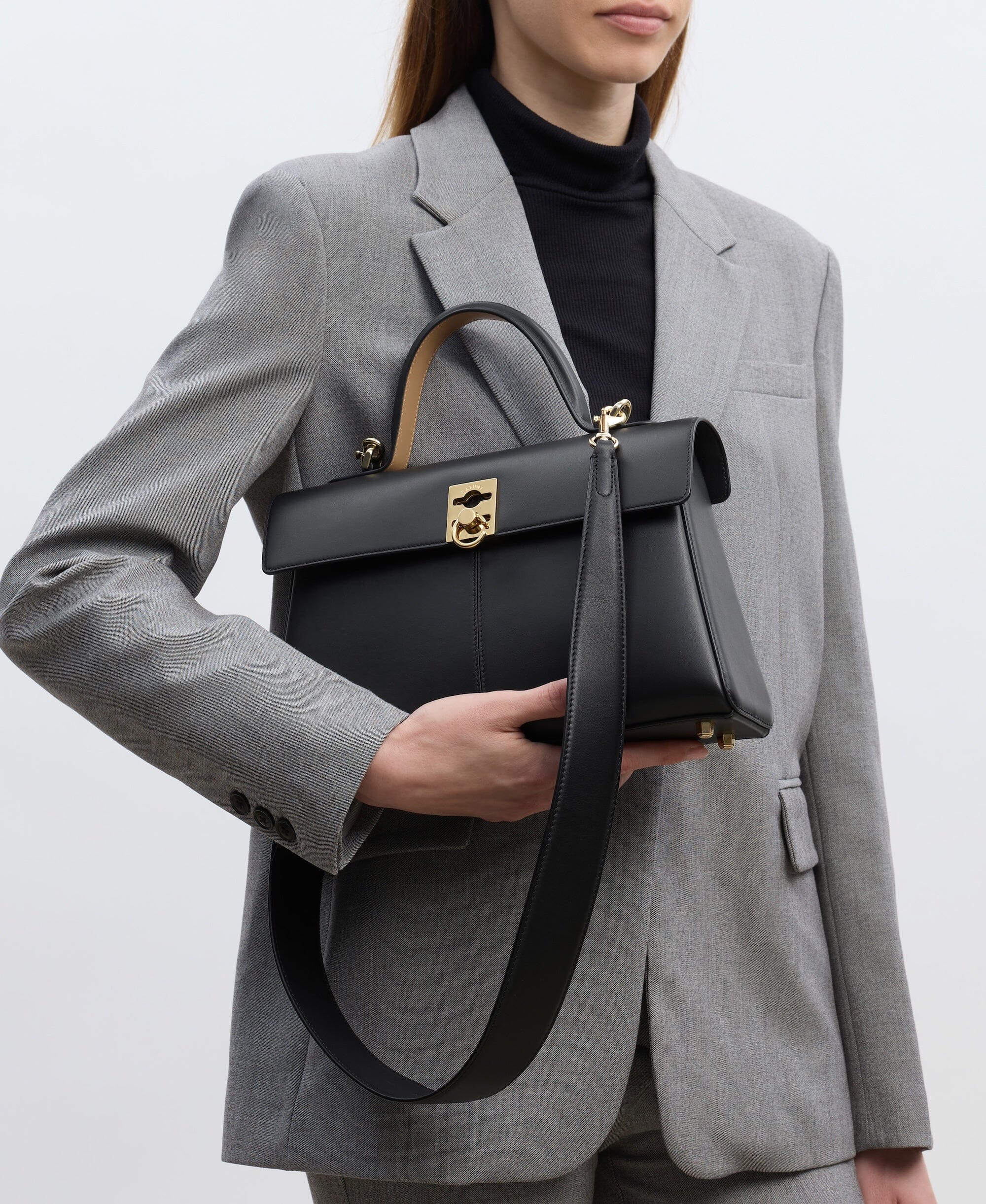 Wide Shoulder Strap - Black – Cafuné