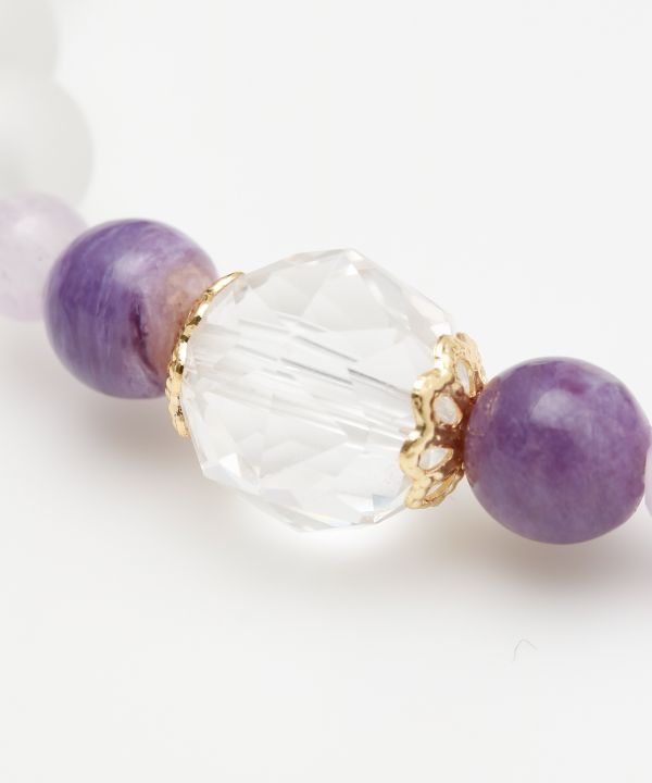 三角星チャロアイトブレスレット(CHAORITE): 『岩座(いわくら)』公式通販