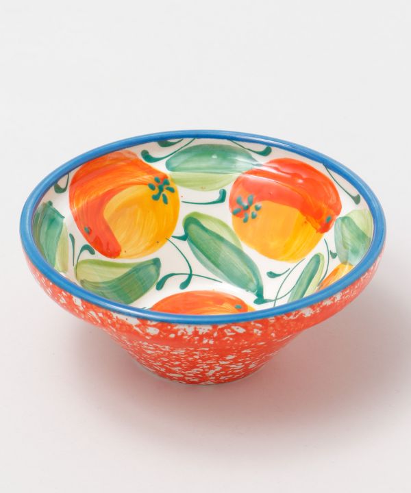 Fromスペイン】ボウル 16.5cm（ARTESANIA LEON -レオン-）(ORANGE