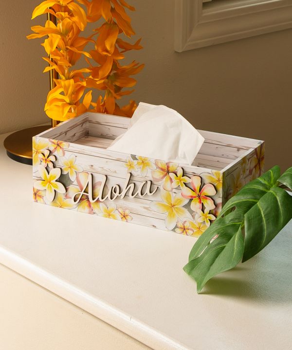 ハレレアティッシュペーパーカバー(PLUMERIA): 『Kahiko(カヒコ)』公式通販