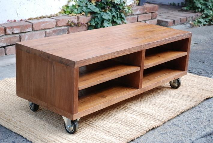 オールドチーク チーク古材 TVボード 99x40cm| 照明とインテリアの通販