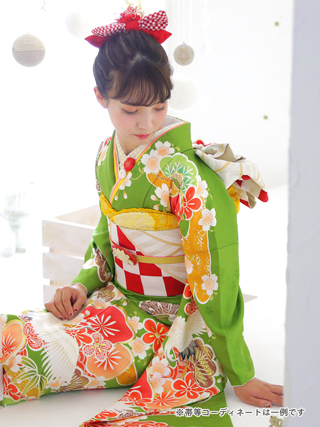 成人式・振袖「F28-001」 | スタジオキャラット｜七五三・お宮参り