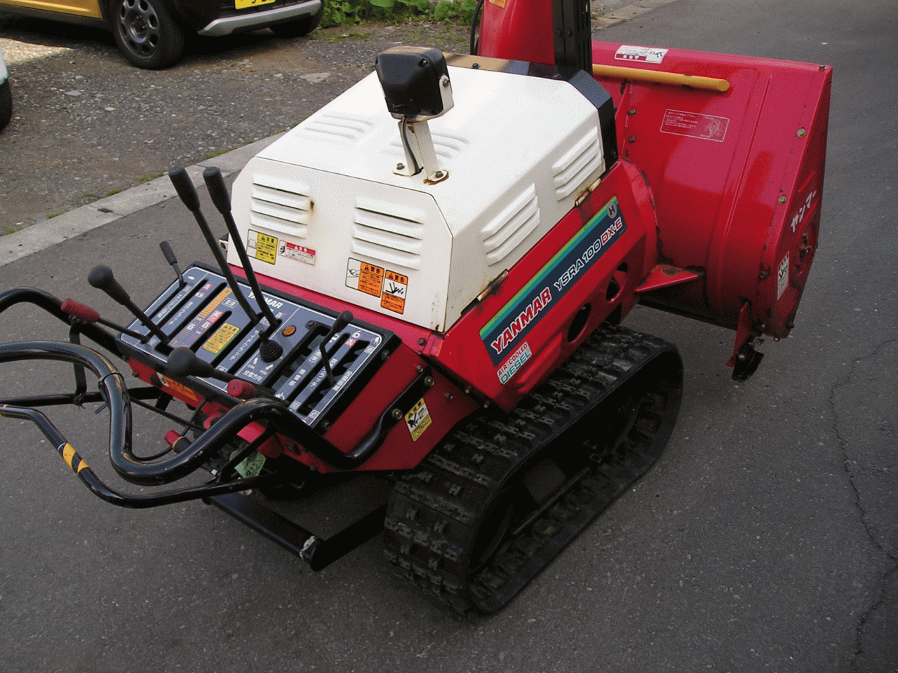 除雪機 ヤンマー10馬力除雪機 YARA－100DX－E デイーデル