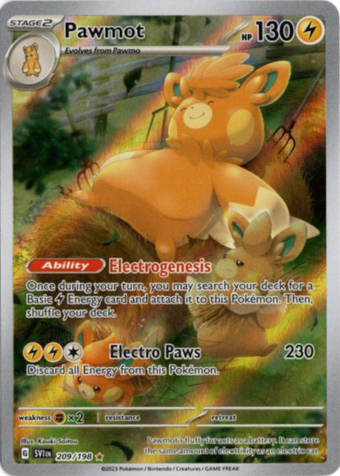 パーモット AR 海外版 英語版 Pawmot - 209/198 -【Card Chicken】