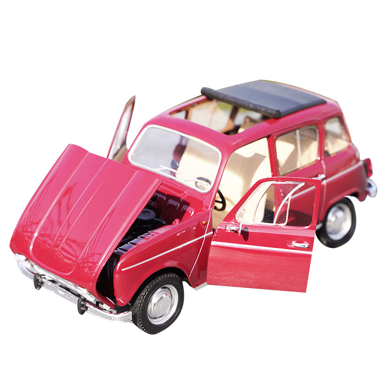 Original Factory 1:18 NOREV Renault 4L Classic convertible version