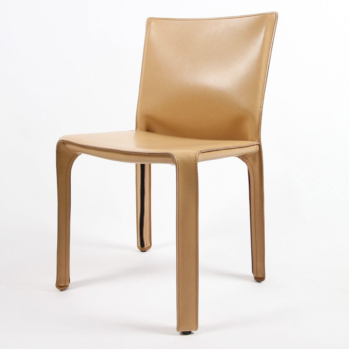 Cassina（カッシーナ）412 CAB 【在庫色/赤茶】キャブ アームレス