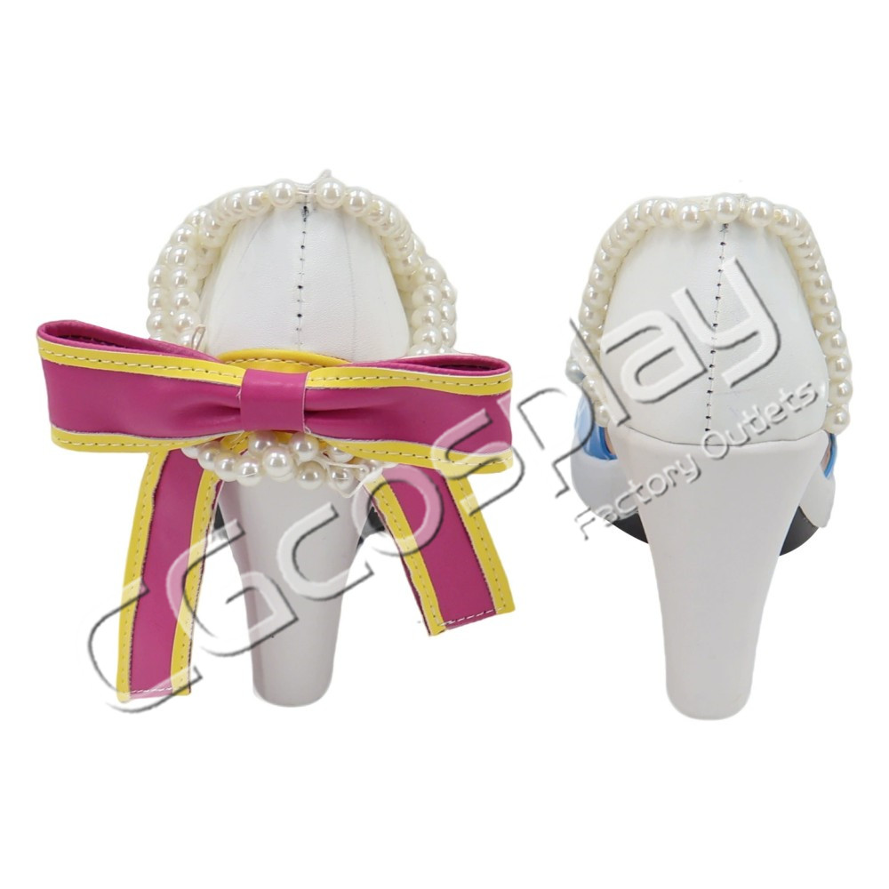 アイカツ! 大空あかり ホワイトスカイヴェール コスプレ靴/ブーツ