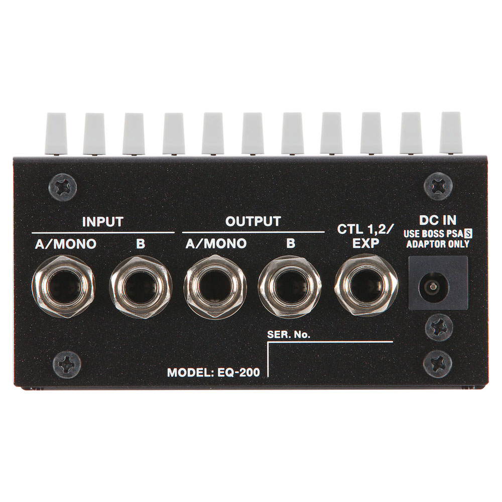 BOSS EQ-200 GRAPHIC EQUALIZER グラフィックイコライザー ギター