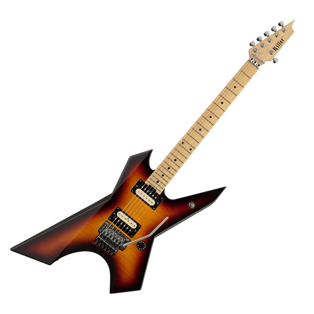 Killer KG-Exploder II Flame Top 3 Tone Sunburst エレキギター