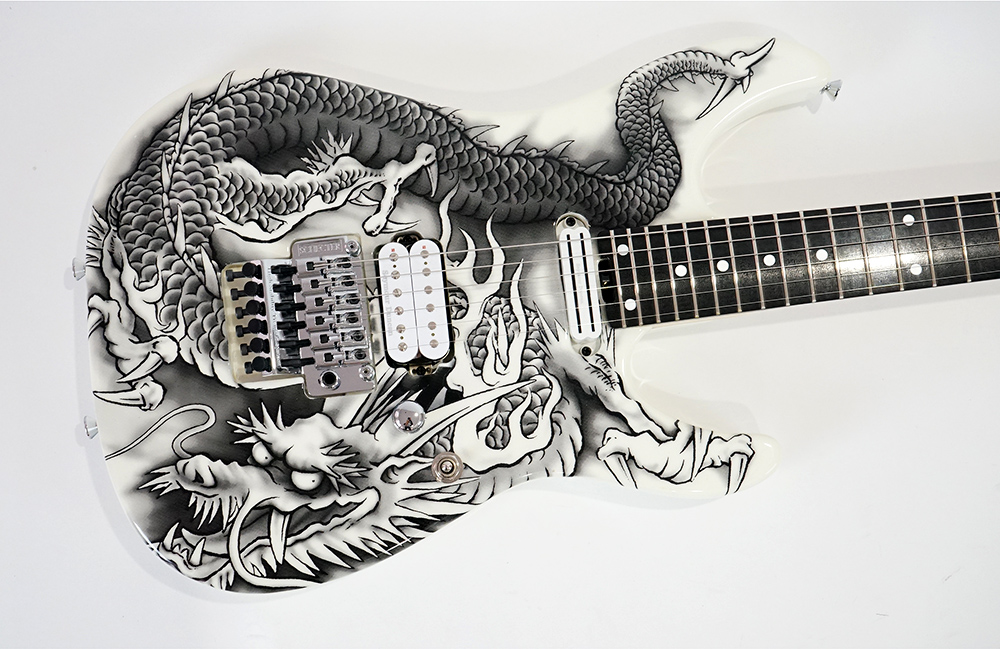 SCHECTER PA-ZK-T6 WHT/Original Dragon Graphic 小林信一モデル