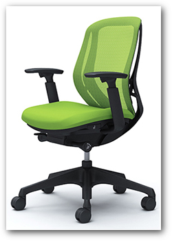 オカムラ シルフィー（Sylphy） 背メッシュタイプ ローバック C681XR-FM