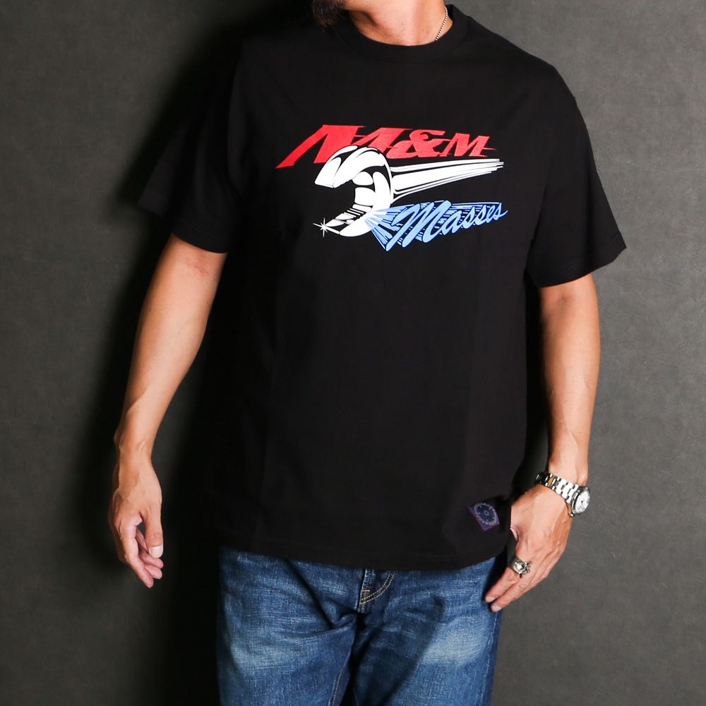MASSES - × M&M / T-SHIRT WRENCH M - Black / Tシャツ / 1249015