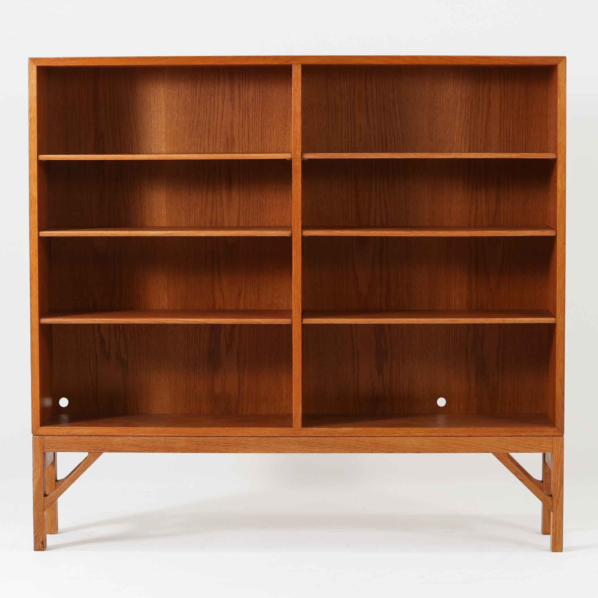 Borge Mogensen ブックシェルフ オーク 幅122cm FDB Mobler ボーエ