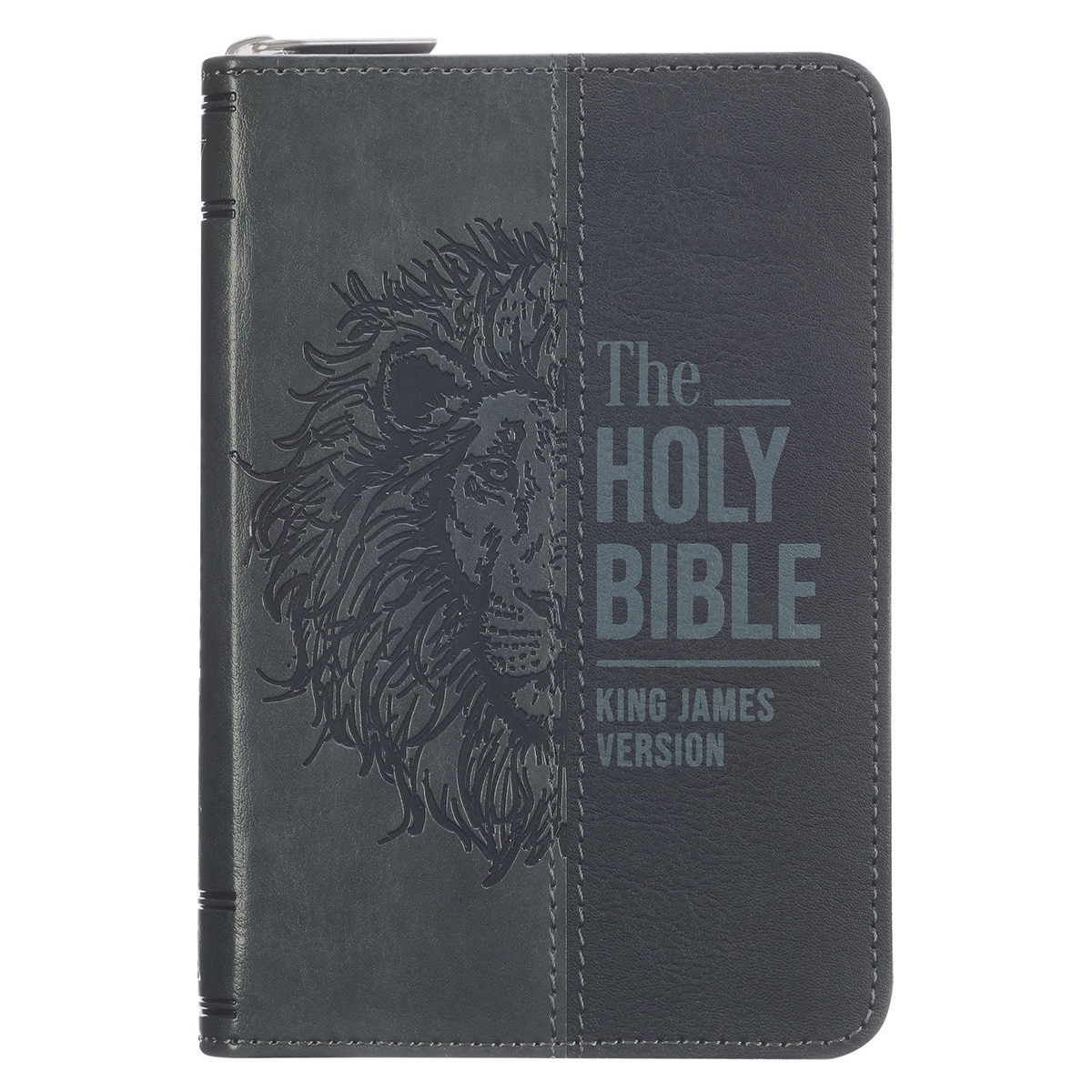 Aqua Teal KJV Pocket Bible with Zipper Closure