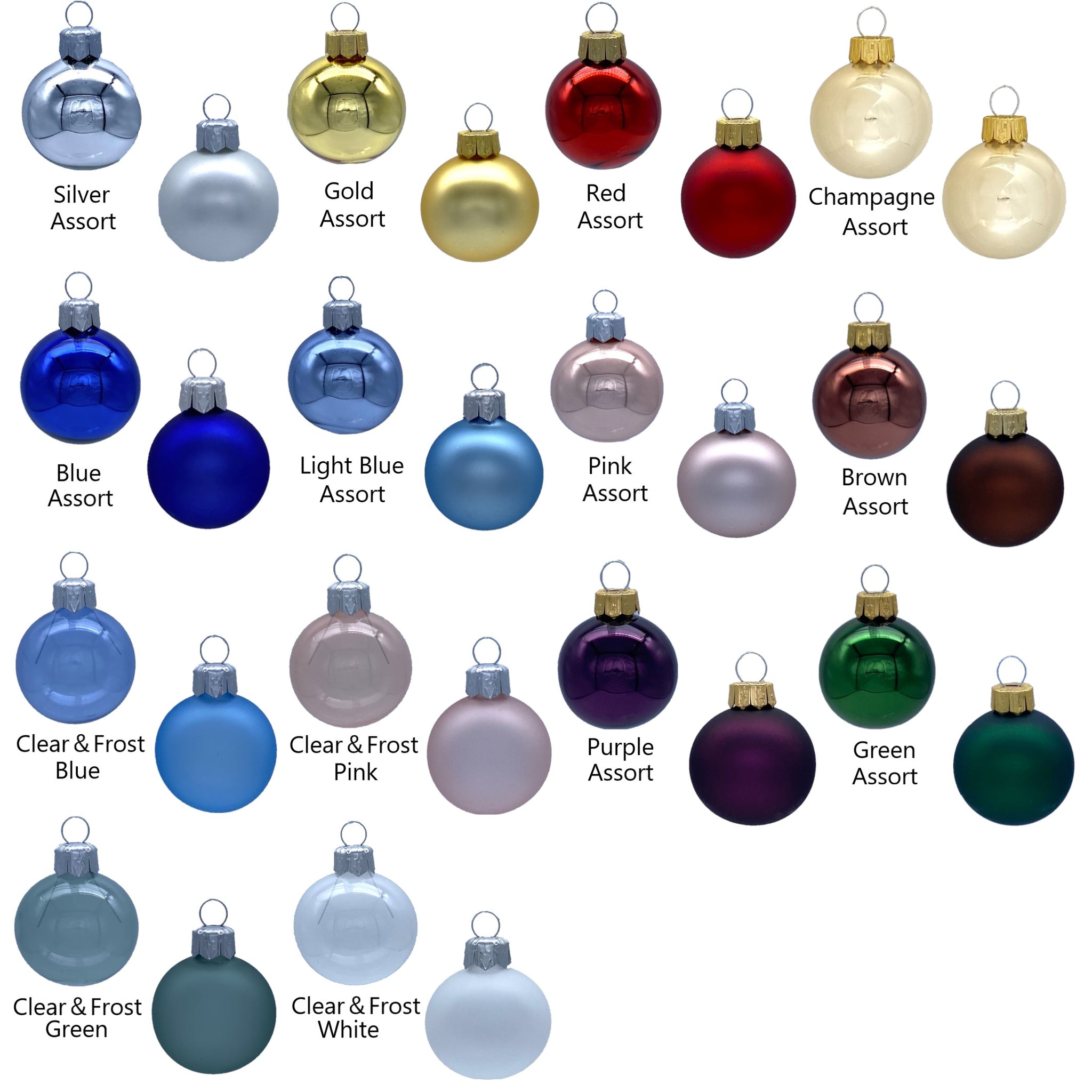 グラスカラーボールセット】Oberfränkischesglass color ball set