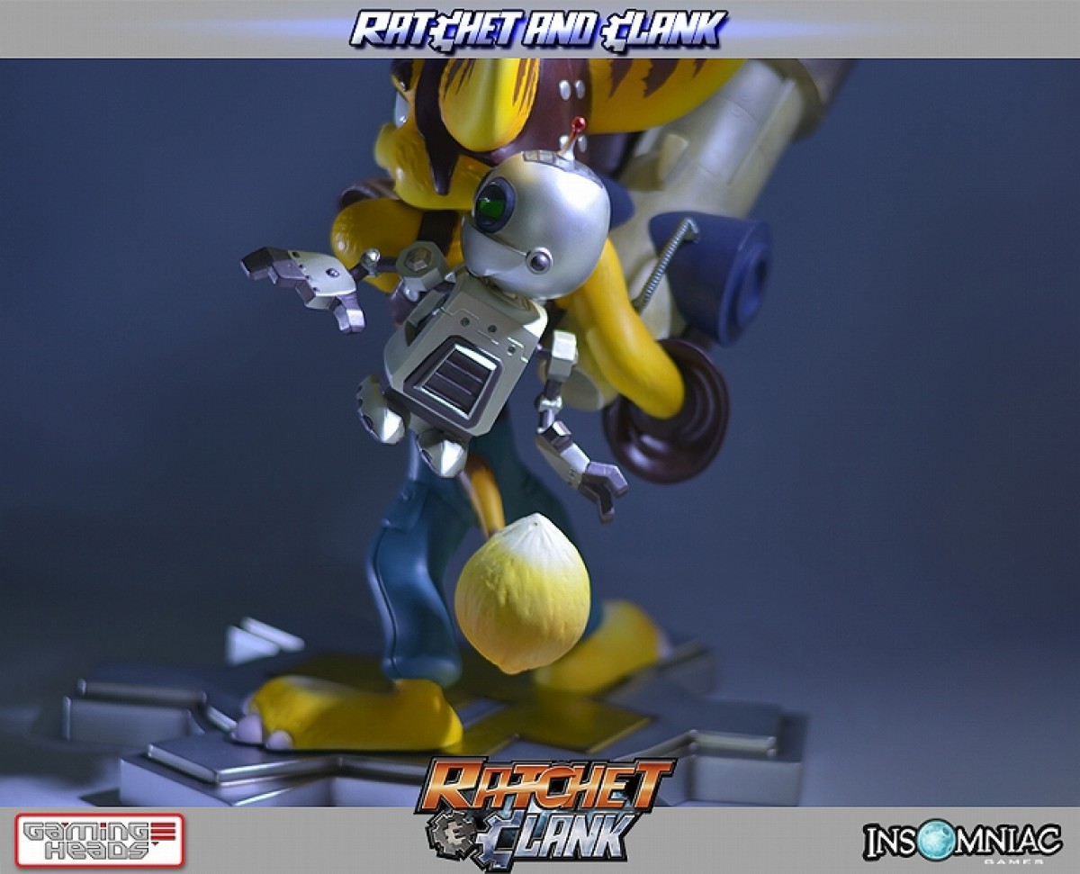 写真）『ラチェット＆クランク』フィギュア化！ パッケージアートを