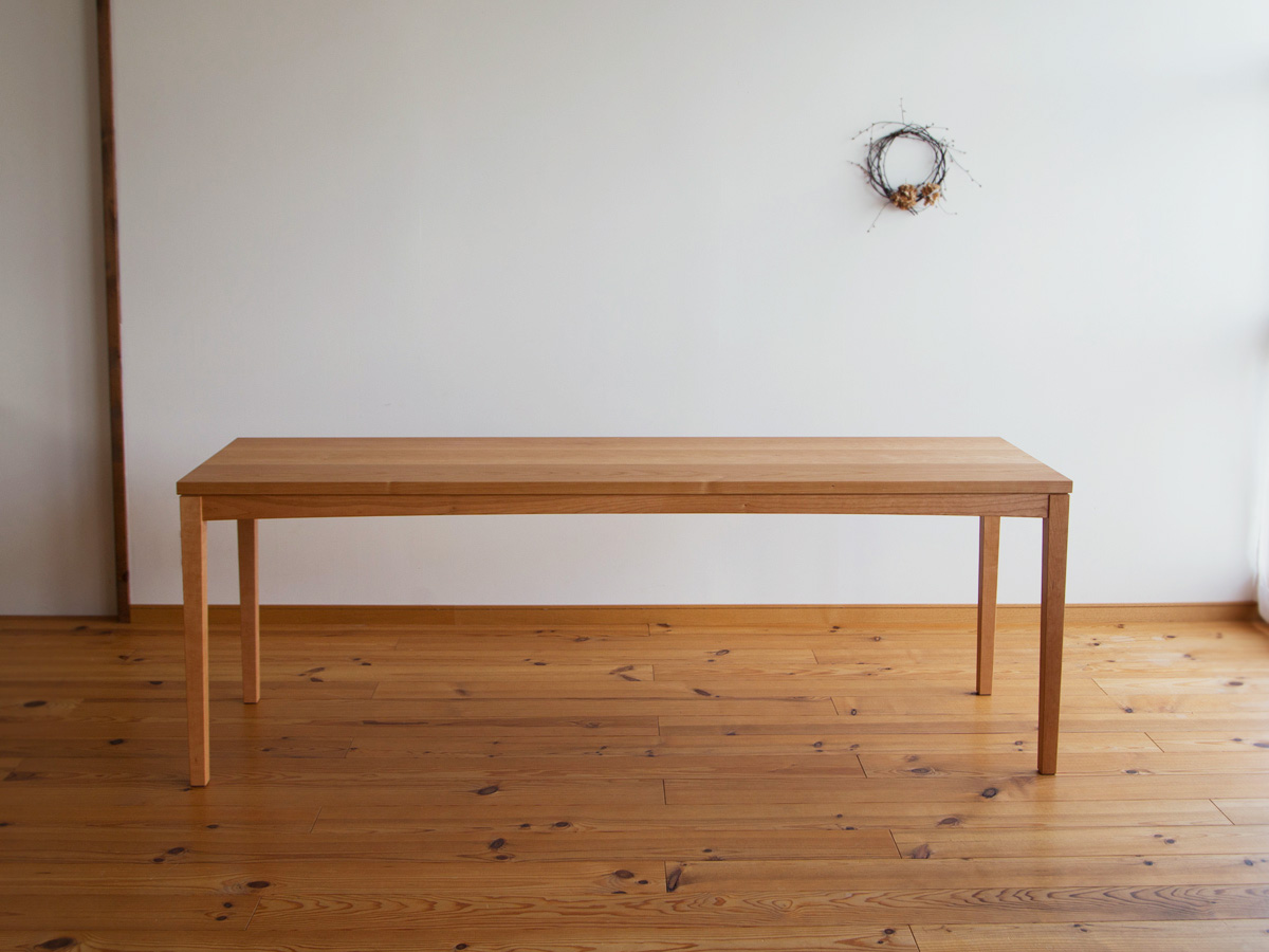 チェリーのカウンターテーブル(202cm×60㎝）・T-182 家具工房クラポ