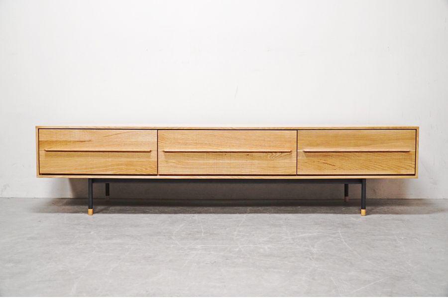 起立木工 出張買取-アドア東京- 世田谷区 ドリフトオーク AV・TVボード