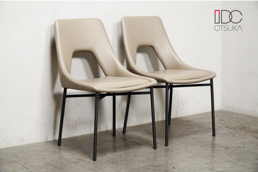 IDC大塚家具 出張買取-アドア東京-「レイラ」ダイニングチェア グレー