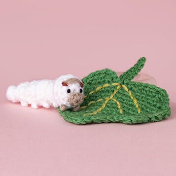 蚕のユキちゃん｜作品レシピ｜手編みと手芸の情報サイト あむゆーず