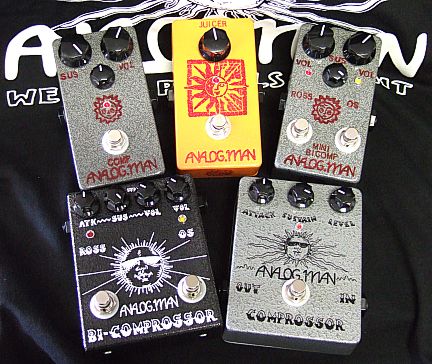 Analog Man Compressor Pedal Page