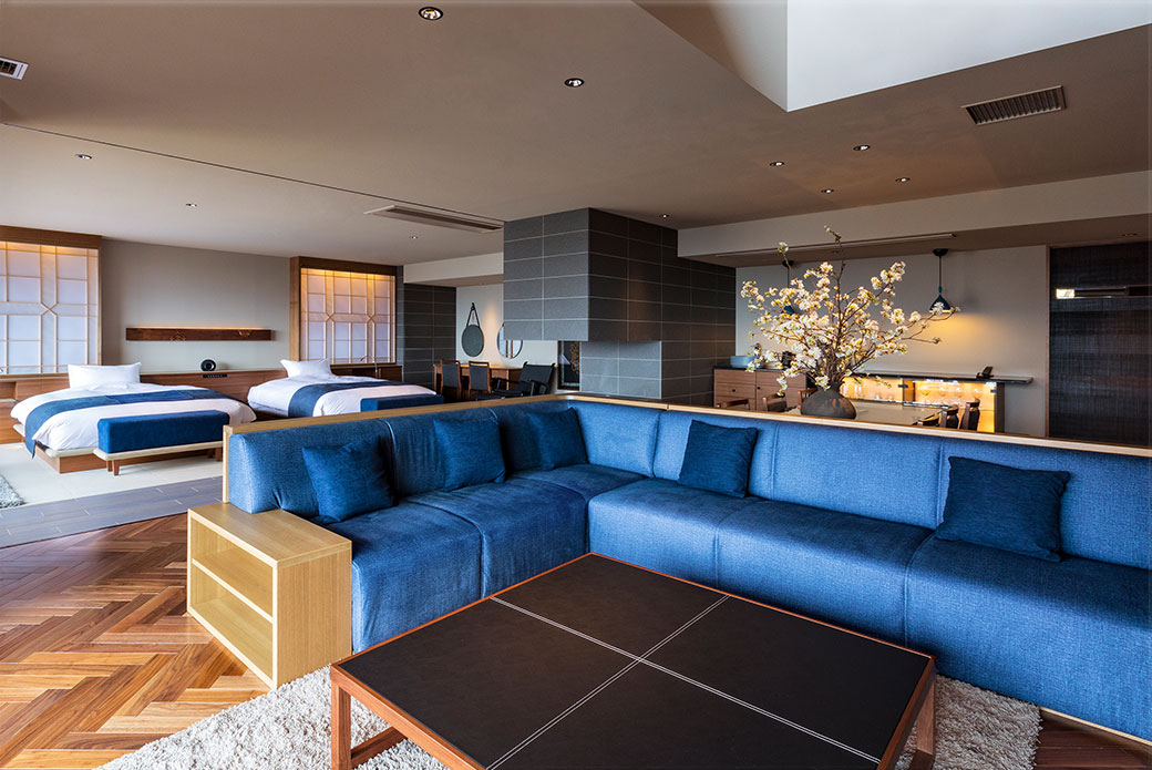 お部屋 | しこつ湖鶴雅別荘 碧の座【公式】