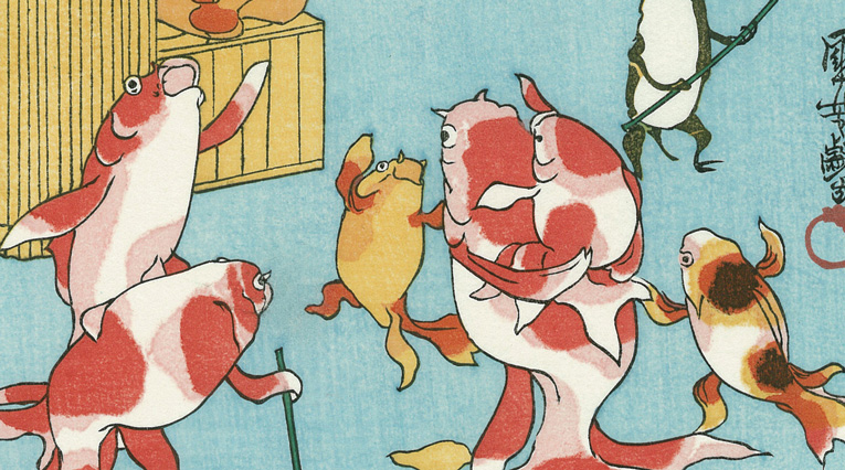 金魚はいつの風物詩？ お節句との関係は？【PR】｜【北斎今昔】もっと