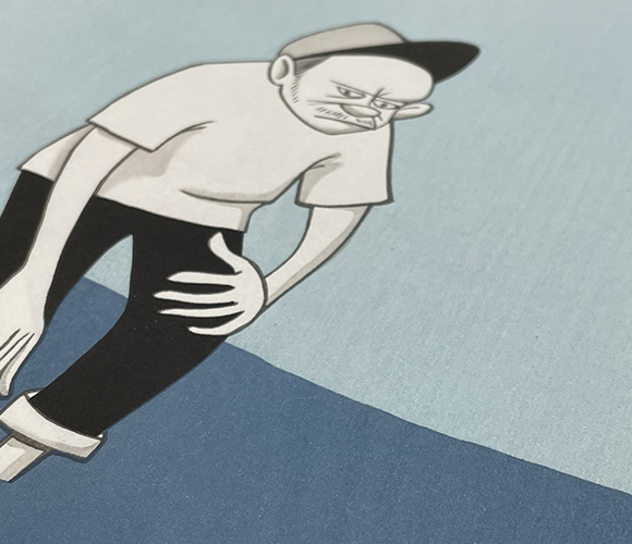 無題2」 | 花井祐介 | アダチ版画 現代の浮世絵