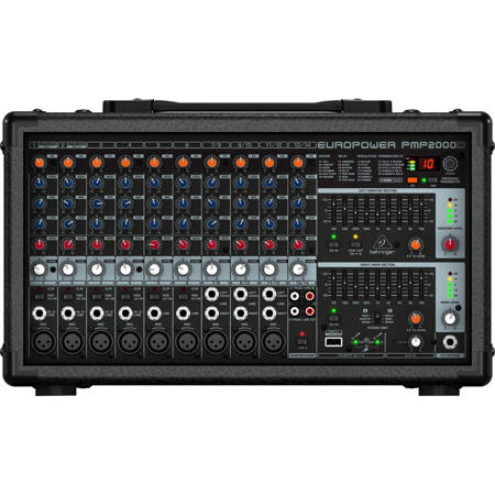 Behringer EUROPOWER PMP2000D 2000-Watt 14-Channel Powered Mixer