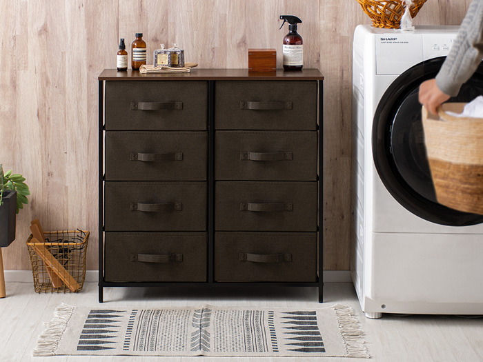 マルチチェスト KLIM〔クリム〕8杯タイプ [幅80/4段x2列] | 家具