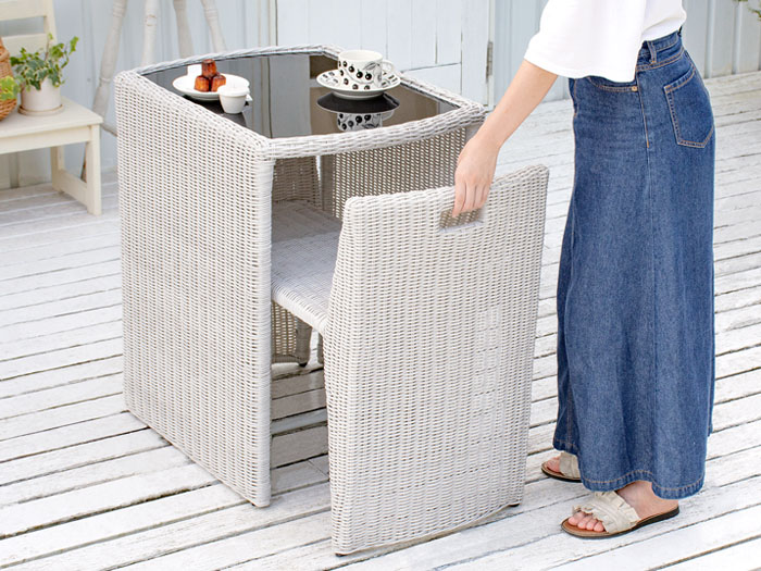 DePadova◇スモールスクエアテーブル グレーカルニコ SE#5 DePadova