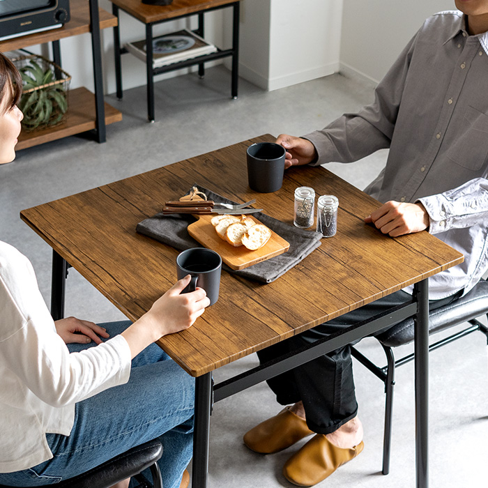 2人用 ヴィンテージ風ダイニング3点セット Levi(リーバイ) | 家具