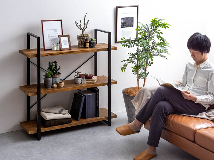 オープンラック FORK(フォーク) 3段タイプ | 家具・インテリア通販