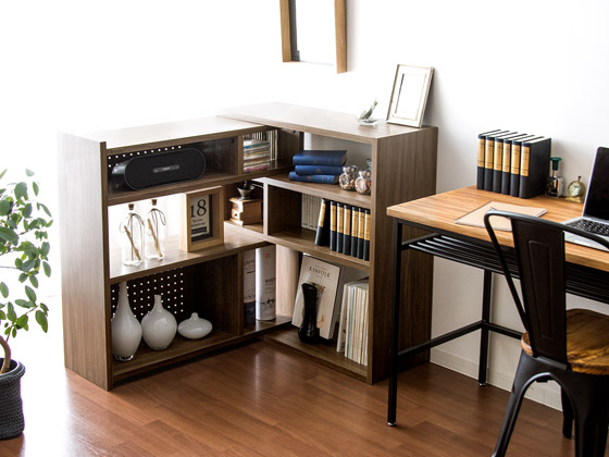 伸縮式ラック SLIDE SHELF 高さ125cmタイプ | 家具・インテリア通販