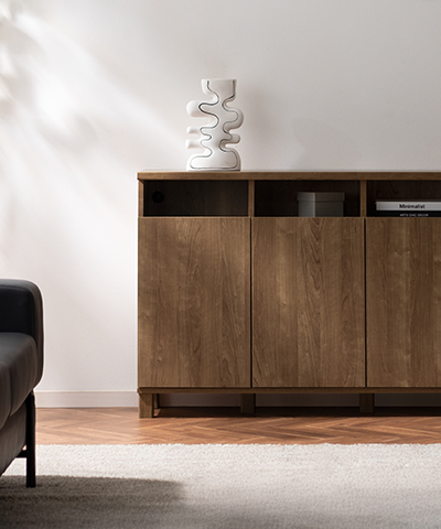 デザイン性が高くて人気のキャビネット。家具・インテリア通販
