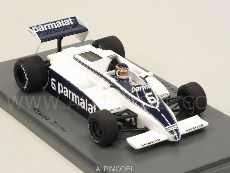 SPARK-MODEL S4791 Brabham BT49 #6 GP Argentina 1980 Ricardo Zunino