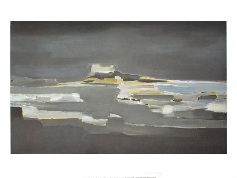 ニコラ・ド・スタール ポスター アンティーブの砦 カレ・ダンティーブ