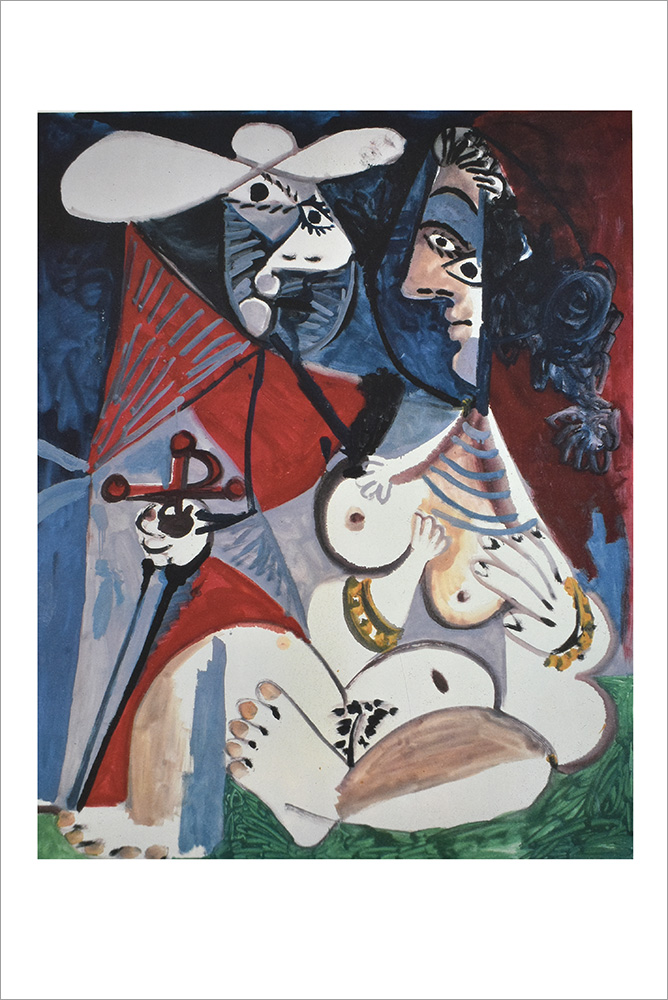 パブロ・ピカソ ポスター 闘牛士と裸体の女性 A3299|アート＆フレーム