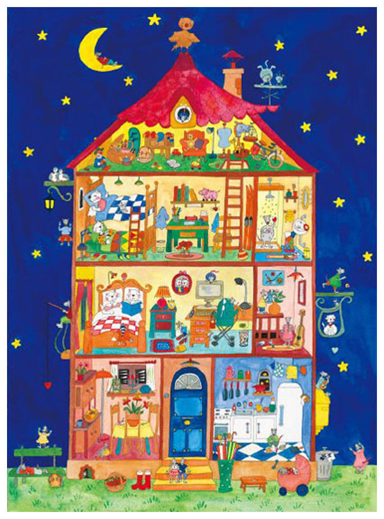 クリーブ 絵画 (版画/ジクレー) 一緒に快適生活 6746|アート＆フレーム