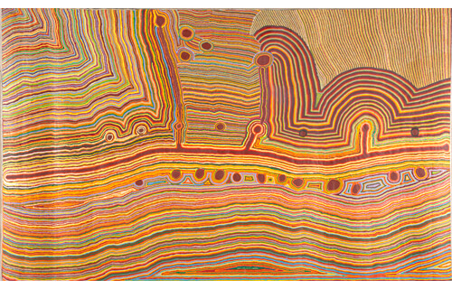 ワンロード：現代アボリジニ・アートの世界 展 | 市原湖畔美術館