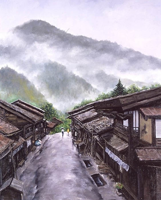 空模様と民家 向井潤吉の民家日和 | 世田谷美術館分館 向井潤吉