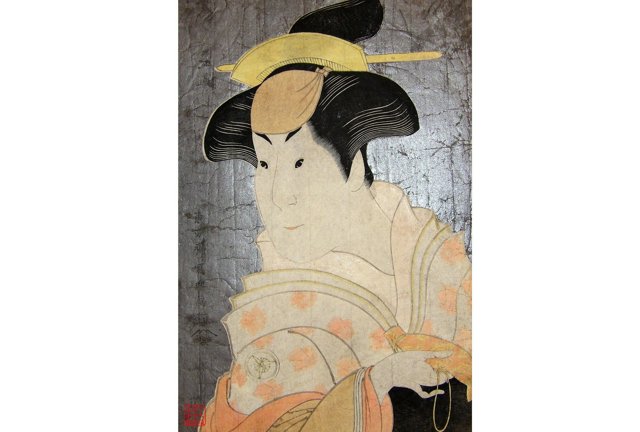 大阪の繁華街で浮世絵展示 写楽の大首絵、描かれた役者も嫌やった