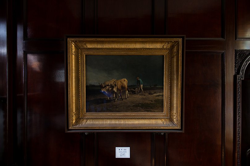 コンスタン・トロワイヨン《農耕》｜所蔵品｜アサヒグループ大山崎山荘