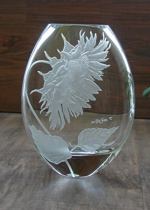 サンドブラスト工芸作家 東條 裕志 プロフィール＆ギャラリー ガラス