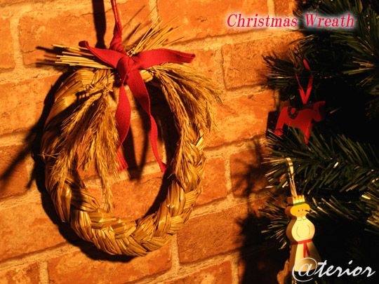 クリスマスリース クリスマス【北欧雑貨のアットテリア】