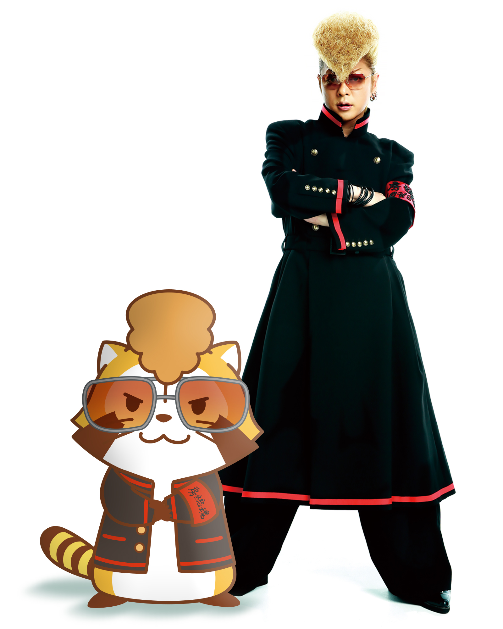 氣志團×ラスカル×洋菓子店「クラブハリエ」のトリプルコラボ 「羅巣華