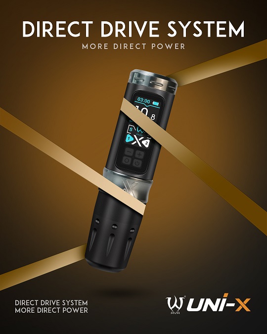 AVA PREMIUM WIRELESS TATTOO GT PEN EP7 BLACK [EP703] - $299.00