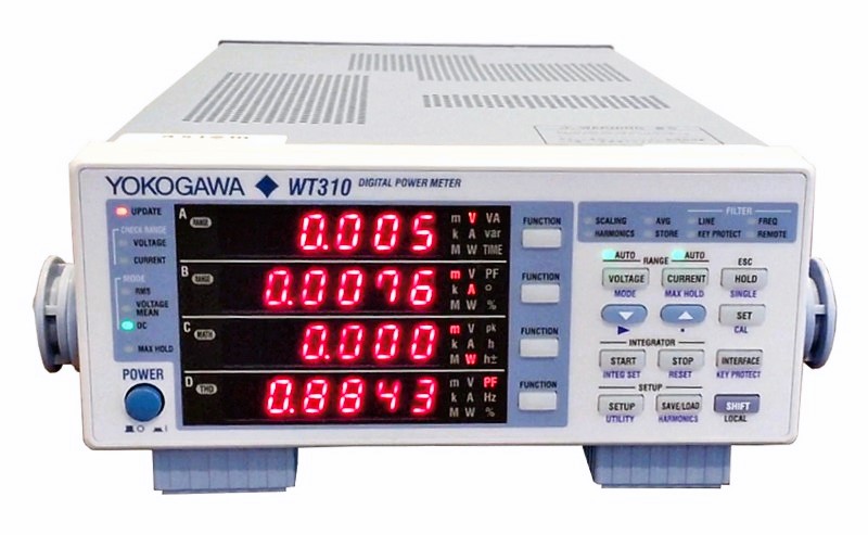 Rent or Buy Yokogawa WT310 Digital Power Meter, DC - 100 kHz, 20A