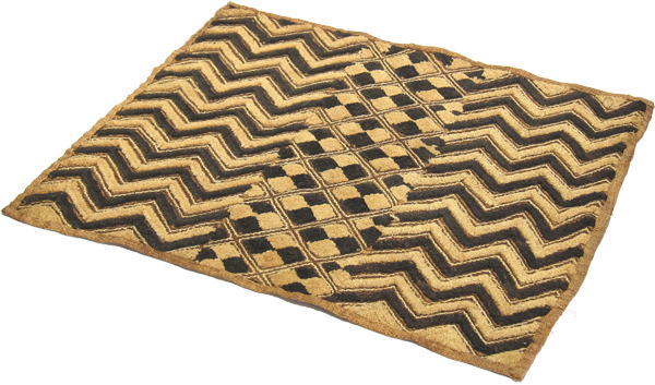 ラフィア布（草ビロード・中）<アフリカの布：アフリカ雑貨アザライ